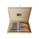 Coffret de 6 couteaux Stylver Origines - Bois assortis