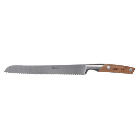 Couteau pain 23cm Thiers cuisine genévrier
