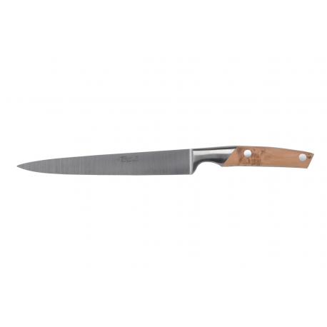 20cm slicing knife Thiers cuisine juniper wood
