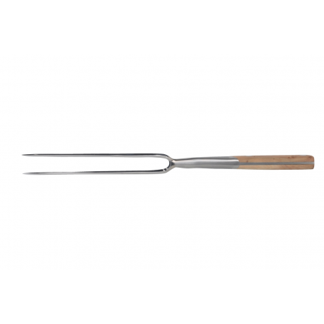 Carving fork Thiers cuisine juniper wood