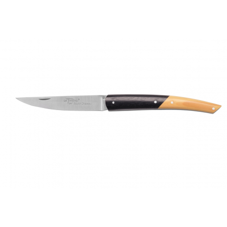 Le Thiers folding knife, Sandvick blade, ebony and boxwood