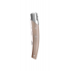 Couteau fermant 1 mitre, lame Sandvick 10cm, Le Thiers Pirou pointe de corne