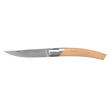 Couteau fermant 1 mitre, lame Sandvick 12cm, Le Thiers Pirou - Buis
