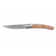 Couteau fermant 1 mitre, lame Sandvick 12cm, Le Thiers Pirou - bouleau