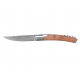 Le Thiers Pirou 1 bolster folding knife with corkscrew, 12cm Sandvick blade juniper wood