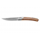 Le Thiers Pirou 1 bolster folding knife with corkscrew, 12cm Sandvick blade pistachio wood