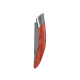 Stylver folding Knife, Sandvik blade, machine chiselling - rosewood