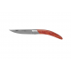 Stylver folding Knife, Sandvik blade, machine chiselling - rosewood