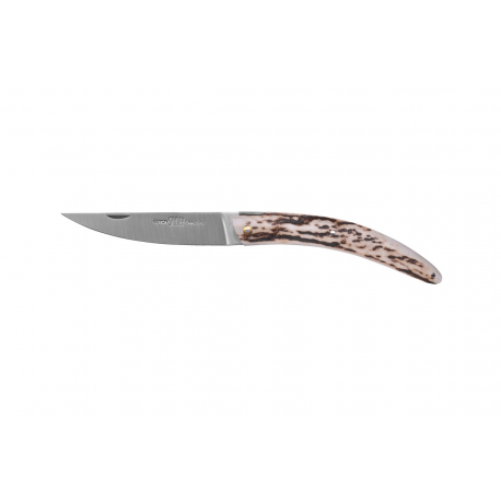 Stylver plain handle, Sandvik blade - deer horn