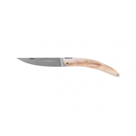Stylver plain handle, Sandvik blade - warthog ivory