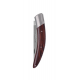 Stylver folding Knife, Sandvik blade, machine chiselling -  king wood
