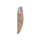 Stylver folding Knife, Sandvik blade, machine chiselling -  birch wood