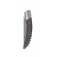 Stylver folding Knife, corckscrew Sandvik blade, machine chiselling - carbon fiber
