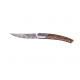 Le Thiers Pirou, stainless damascus steel blade - Exclusive Collection - Walnut wood handle