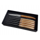 Set of 6 Laguiole Brasserie knives