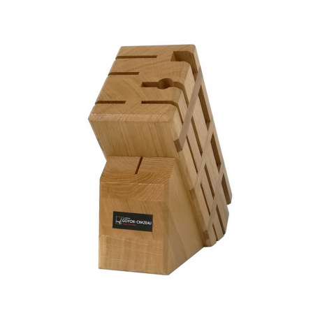 7 pieces oak wood block