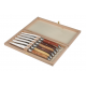 Coffret de 6 couteaux Laguiole Avantage bois assortis