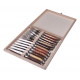 Ménagère 12 pièces Laguiole Avantage - 6 bois assortis