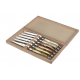 Coffret de 6 couteaux Laguiole Avantage - Automne