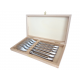 Coffret 6 Fourchettes Laguiole Avantage Paperstone sable