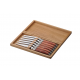 Coffret de 6 couteaux Laguiole Prestige - Bois de rose