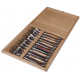 Coffret de 12 fourchettes Laguiole Prestige - Bois assortis