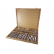 24pcs cutlery set Laguiole Prestige brilliant stainless steel 