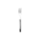 Set of 6 dessert fork Laguiole Prestige brilliant stainless steel 