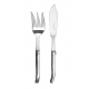 Fish serving set Laguiole Prestige brilliant stainless steel 