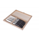 Cof. 6 couteaux Le Thiers Pirou Avantage - Fibre de carbone