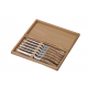 Set of 6 Le Thiers Pirou  Prestige knives - Birch wood