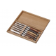 Coffret de 6 couteaux Le Thiers Prestige - Bois assortis