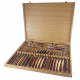 24pcs cutlery set Le Thiers Prestige knives - Mixed woods