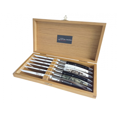 Set of 6 Le Thiers Prestige - mixed horns