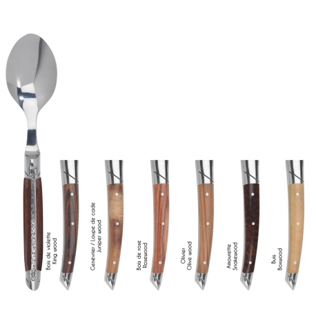 Coffret de 12 cuillères soupe Le Thiers Prestige - Bois assortis groupe 1