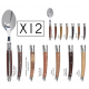 Coffret de 12 cuillères soupe Le Thiers Prestige - Bois assortis
