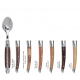 Set of 12 coffee spoons Le Thiers Prestige - Mixed woods group 1