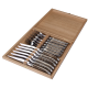 Ménagère 12 pièces Laguiole Prestige - 6 bois de cerf