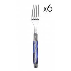 Table fork Laguiole Avantage - Midnight blue