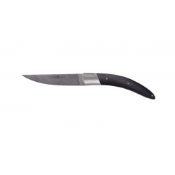 Stylver, stainless damascus steel blade - Exclusive Collection - Ebony