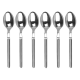 Set of 6 table spoons Le Thiers Prestige stainless steel brilliant