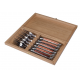 Coffret de 6 Fourchettes Laguiole Prestige - Bois de rose