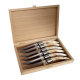 Set of 6 knives Stylver Origines - warthog ivory handles
