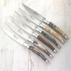 6 knives Le Thiers Prestige - Mammoth variation