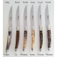 6 knives Le Thiers Prestige - Mammoth variation