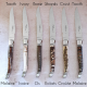 6 knives Laguiole Prestige - Mammoth variation