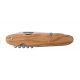 Navette 6 pcs - Full handle - Olive wood