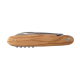 Navette 2 pcs - Full handle - olive wood