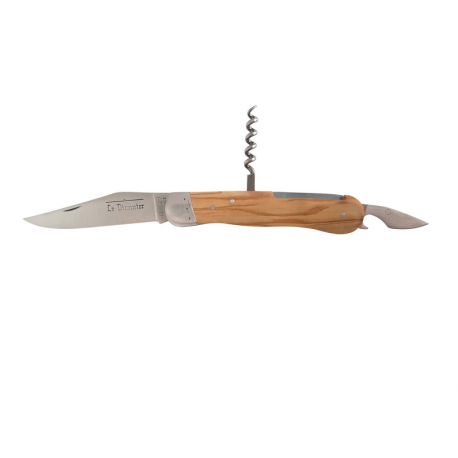 Le pionnier folding knife 3 pieces - olive wood