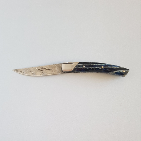 Edition spéciale Le Thiers Pirou 10cm damas Molaire MARINE